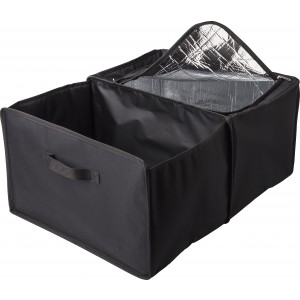 Polyester (600D) car organizer Thatcher, black (Car accesories)