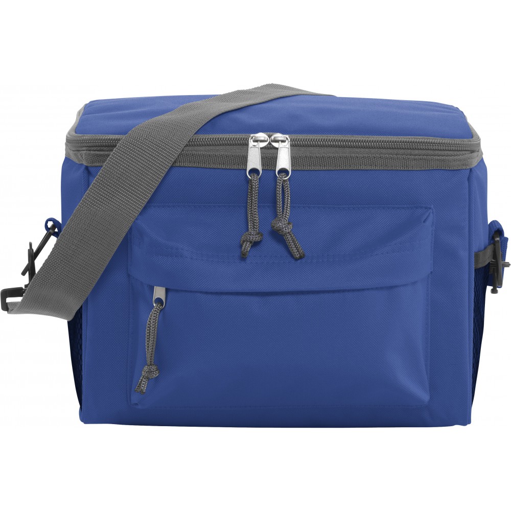 Printed Polyester (600D) cooler bag, cobalt blue (Cooler bags)