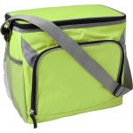 Polyester (600D) cooler bag Lance, lime (7655-19)