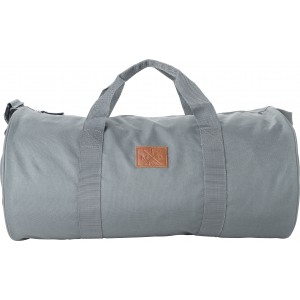 grey travel bag