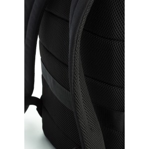 Polyester (600D) laptop backpack Oscar, Black (Backpacks)