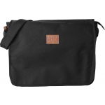 Polyester (600D) shoulder bag, black (8494-01)
