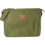 Polyester (600D) shoulder bag, dark green (8494-60)