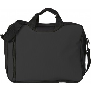 Polyester (600D) shoulder bag Nicola, black (Laptop & Conference bags)