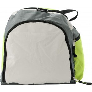 Polyester (600D) sports bag, lime (Travel bags)