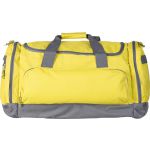 Polyester (600D) sports bag Lorenzo, yellow (6431-06)