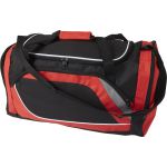 Polyester (600D) sports bag, red (7658-08)