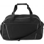 Polyester (600D) sports/travel bag, black (7948-01)