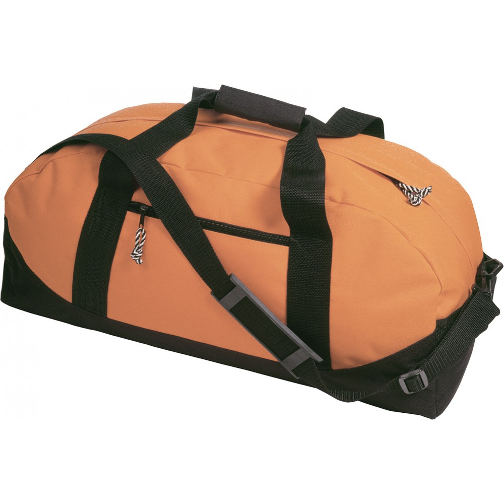 Polyester (600D) sports/travel bag, orange (Travel bags