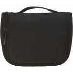 Polyester (600D) travel/toiletry bag, black (6427-01)
