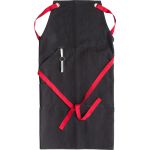 Polyester and cotton apron Liana, red (668059-08)