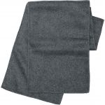 Polyester fleece scarf, grey (1743-03)