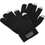 Polyester gloves Elena, black (5350-01)