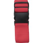 Polyester luggage belt, red (8405-08)