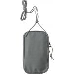 Polyester RPET (600D) cross shoulder bag Gracelyn, grey (1014892-03)