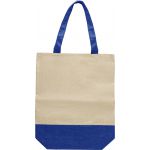 Polyester shopping bag Helena, blue (709197-05)