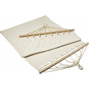 Polyster canvas hammock Tia, khaki (Picnic, camping, grill)