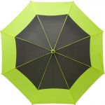 Pongee (190T) storm umbrella Martha, lime (9254-19)