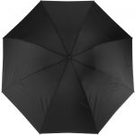 Pongee (190T) umbrella Kayson, black (8979-01)