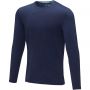 Ponoka long sleeve men's  organic t-shirt, Navy