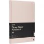 Karst(r) A5 stone paper hardcover notebook - lined, Light pink