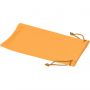 Clean microfiber pouch for sunglasses, Orange