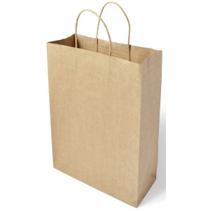 Paper bag,?large?., brown (Pouches, paper bags, carriers)