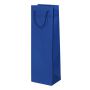 Paperbag with cord handle, blue