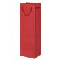 Paperbag with cord handle, red