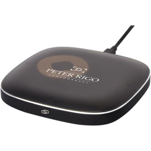 Hybrid smart wireless charger, Solid black (Powerbanks)