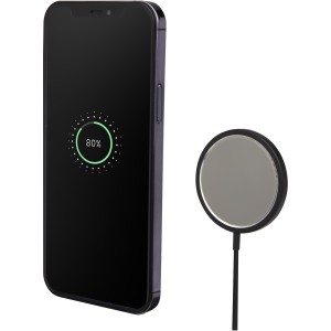 Magclick 15W aluminium wireless charger, Solid black (Powerbanks)