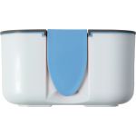 PP and silicone lunchbox Veronica, light blue (8520-18)
