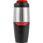 PP and stainless steel mug Pamela, black/silver (8417-50)