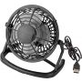 PP desk fan Preston, black