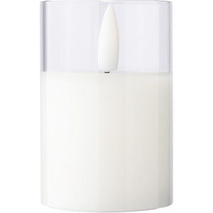 PP LED candle Serin, white