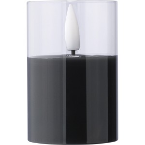 PP LED candle Serin, black