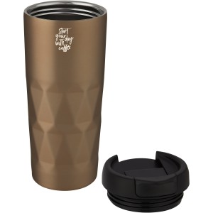 Prism 450 ml copper vacuum insulated tumbler, Copper (Glasses)