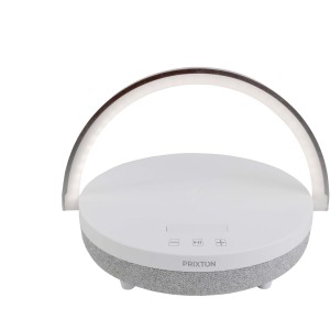 Prixton 4-in-1 10W Bluetooth<sup>®</sup> speaker with LED light and w