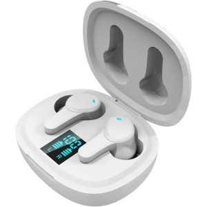 Prixton TWS159 ENC and ANC earbuds, White (Earphones, headphones)