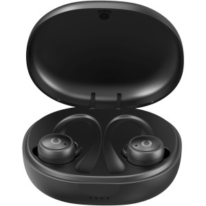 Prixton TWS160S sport Bluetooth<sup>®</sup> 5.0 earbuds, Solid black