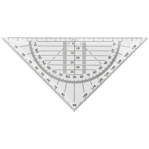 PS set square Jaden, neutral (Office desk equipment)