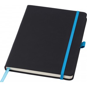 PU notebook Charlene, light blue (Notebooks)