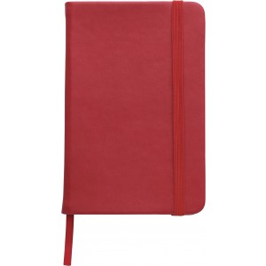 PU notebook Eva, red (Notebooks)