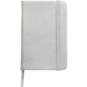 PU notebook Eva, silver (Notebooks)
