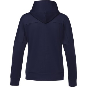 Elevate Nubia women's performance full zip knit jacket, Navy (Pullovers)