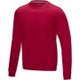 Jasper men's GOTS organic GRS recycled crewneck sweater, Red