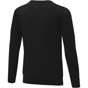 Merrit men's crewneck pullover, Solid black (Pullovers)