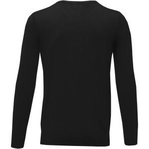 Stanton men's v-neck pullover, Solid black (Pullovers)