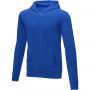 Theron men's full zip hoodie, Blue
