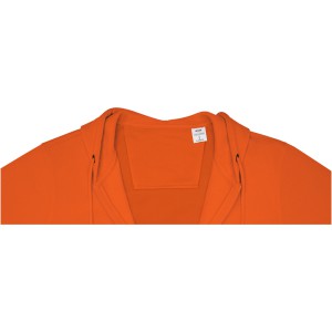 Theron men's full zip hoodie, Orange (Pullovers)